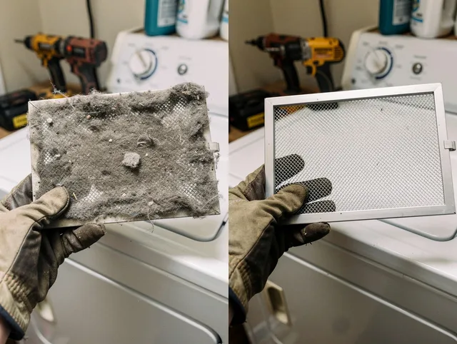 Professional lint trap cleaning by Hawthorne Dryer Vent Cleaning in Hawthorne
