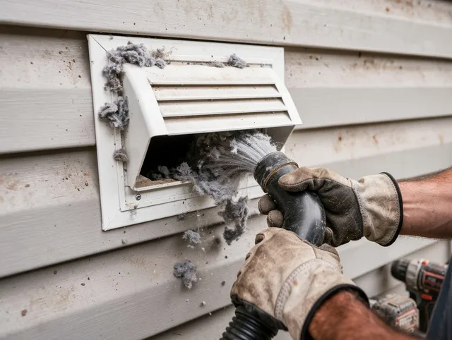 Professional dryer vent cleaning by Hawthorne Dryer Vent Cleaning in Hawthorne