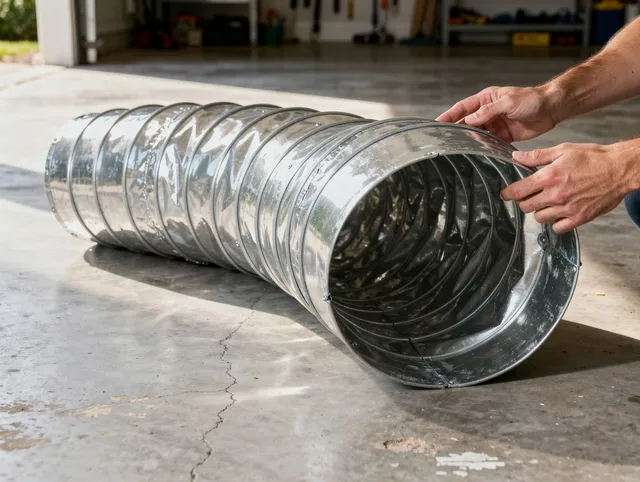 Hawthorne Dryer Vent Cleaning specialist using advanced equipment for thorough duct cleaning in Hawthorne