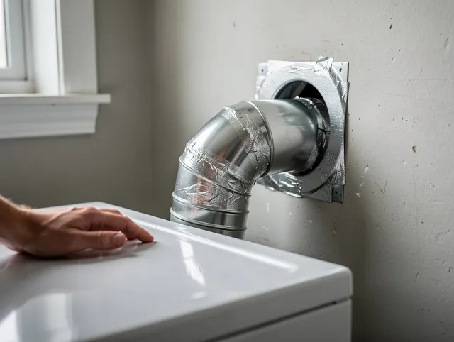 Hawthorne Dryer Vent Cleaning expert performing professional dryer vent repair and installation in Hawthorne