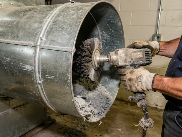 Industrial-grade dryer vent cleaning by Hawthorne Dryer Vent Cleaning in Hawthorne